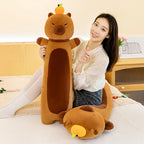 50-110cm Kawaii Giant Long Capybara Plush Pillow Soft Stuffed Animals Cartoon Toys Babys Accompany Sleeping Doll for Girls Gifts
