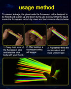 50/100Pcs Fluorescence Sticks Party Multicolor Glowing Stick Bright and  Bendy