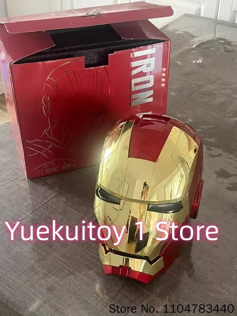 Wearable Iron Man Mk5 Helmet Toy with Arm Cannon Role Play  Green Goblin Designs