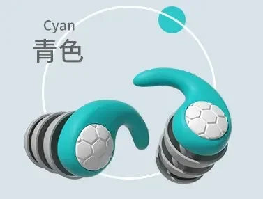 Silicone Noise Cancelling Earplugs Noise Filter Sleep Swimming Waterproof