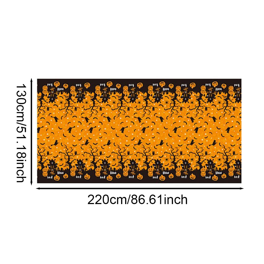 Halloween Decoration Tablecloth,Disposable