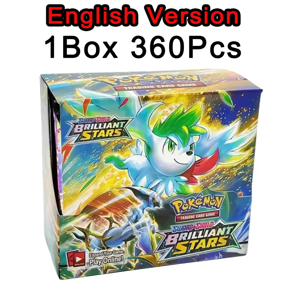Pokémon English Trading Card Booster Box — 360 Cards