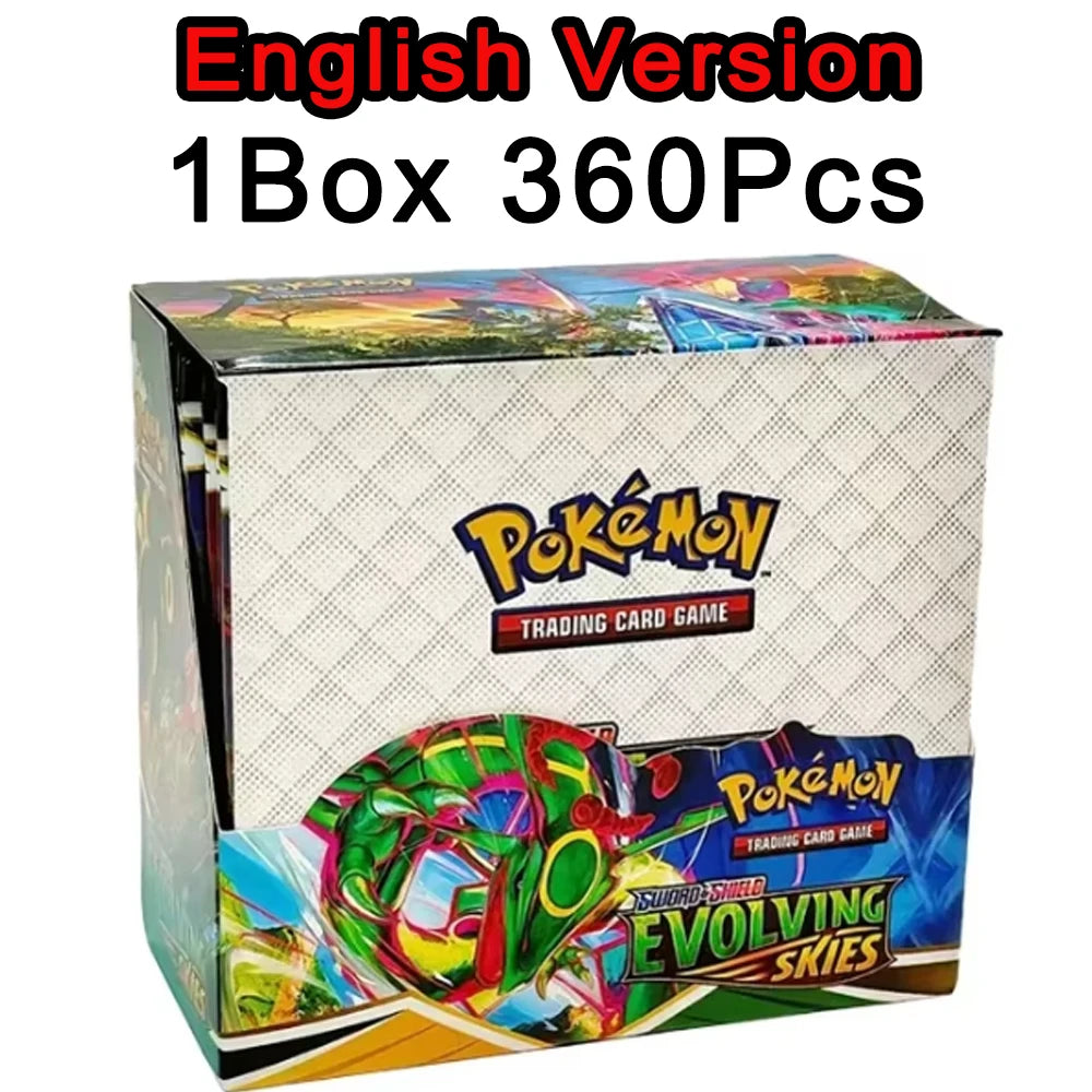 Pokémon English Trading Card Booster Box — 360 Cards
