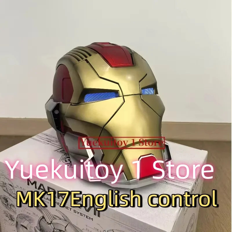 Wearable Iron Man Mk5 Helmet Toy with Arm Cannon Role Play  Green Goblin Designs