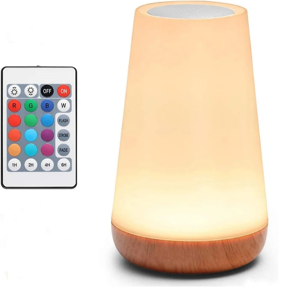 Usb Rechageable Dimmable Touch Lamp Bedroom Portable Table Bedside lamp