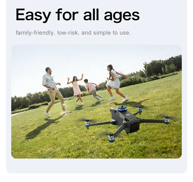 original GT60 Drone 4.3-inch Large Screen Foldable drone 8K HD Dual Camera Gps Brushless Optical Avoidance Airdrop RC Quadcopter