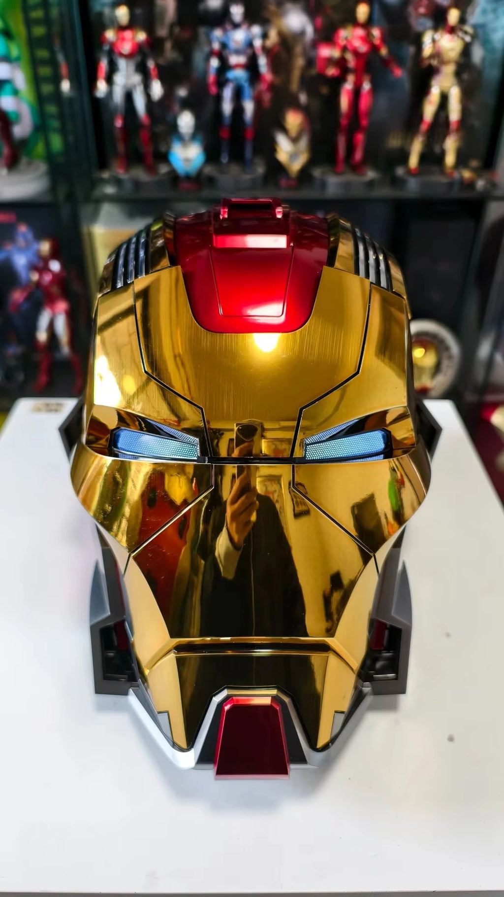 Wearable Iron Man Mk5 Helmet Toy with Arm Cannon Role Play  Green Goblin Designs
