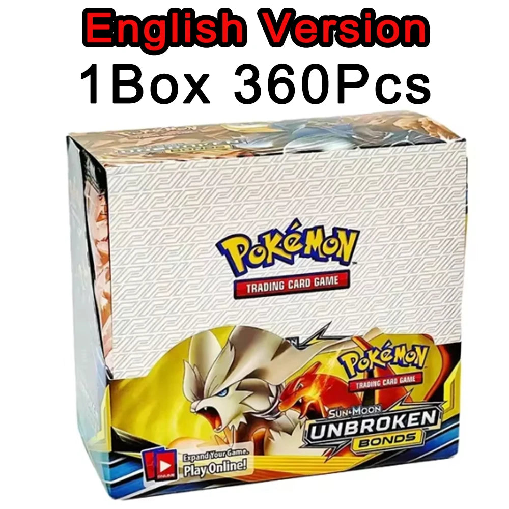 Pokémon English Trading Card Booster Box — 360 Cards