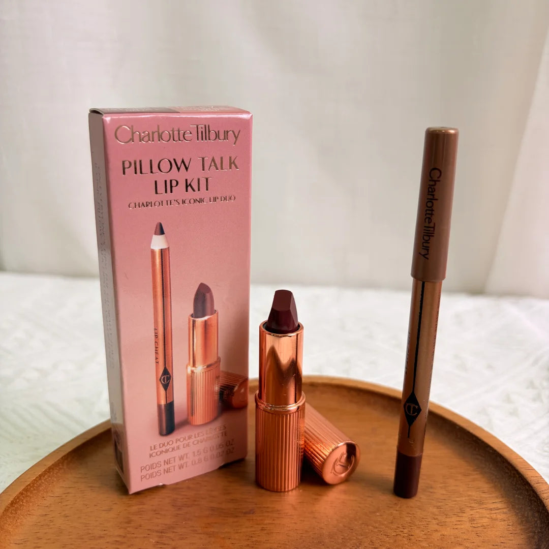 Charlotte Tilbury Powder, Blush & Lip Liner Set