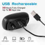 USB Rechargeable Anti-Bark Dog Collar with Sound & Vibration