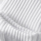 5/10/20 Pairs Neutral Solid Color Round Neck Socks Spring Summer Sweat Absorbing Breathable Comfortable All-season Sports Socks
