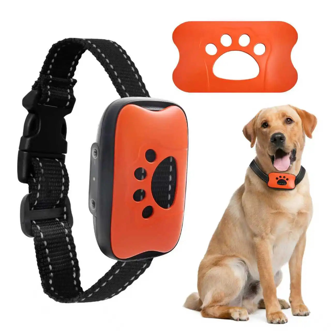 USB Rechargeable Anti-Bark Dog Collar with Sound & Vibration