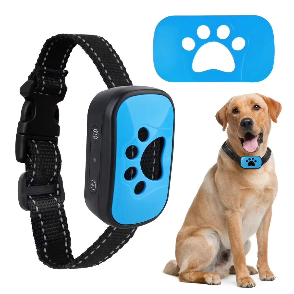 USB Rechargeable Anti-Bark Dog Collar with Sound & Vibration