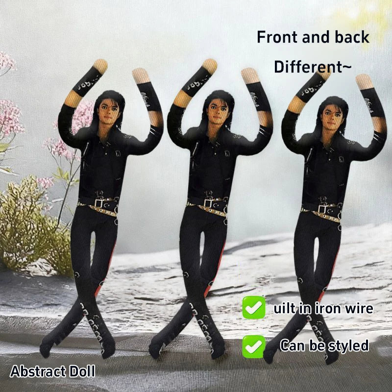 Michael Jackson Poseable Wire-Frame Collectible Doll