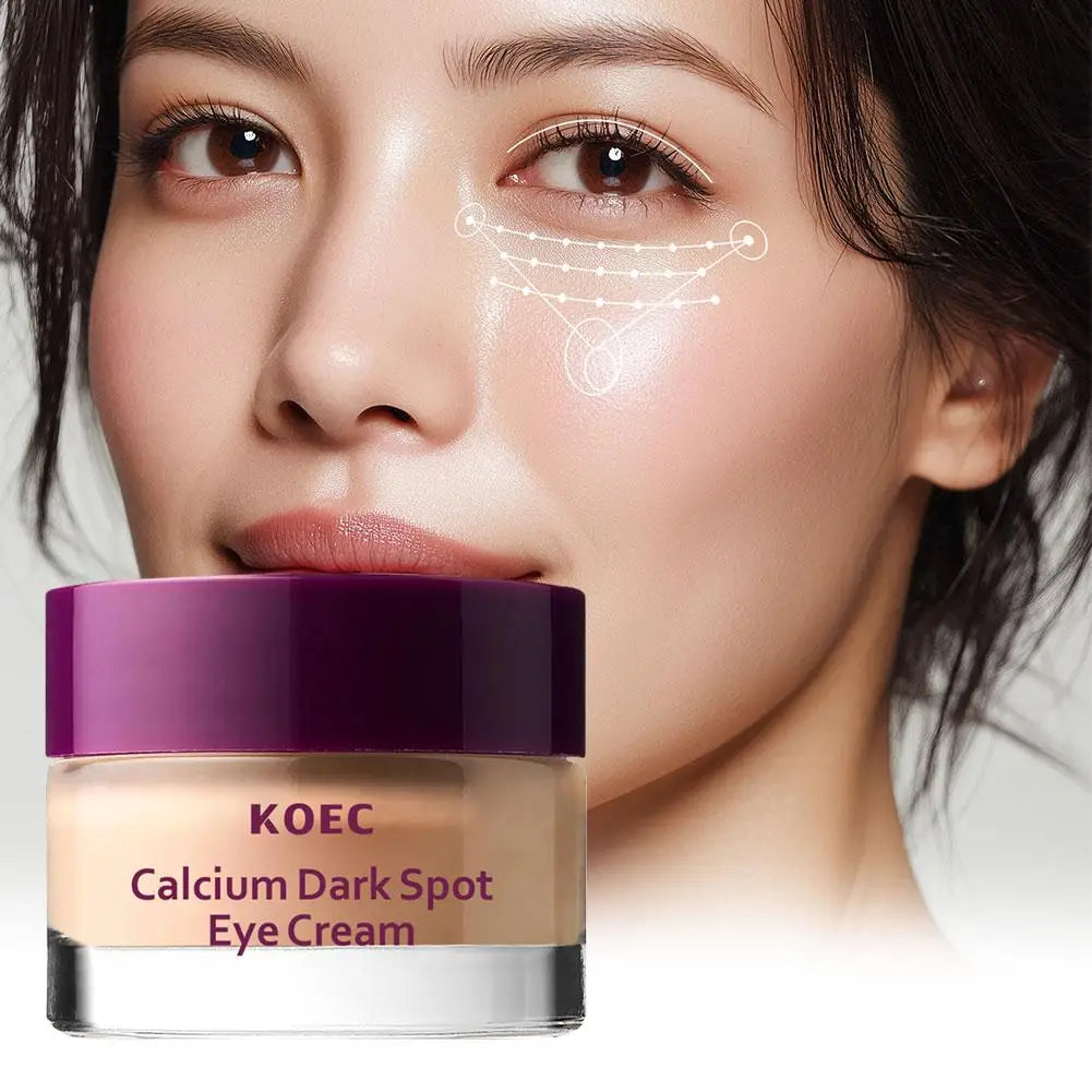 Calcium Collagen Smooth Eye Cream Niacinamide Firming Lightweight Skin Care 15ml