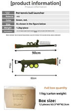 Pet Dog Ball Launcher, Tennis Ball Launcher Toy—Launches Ball