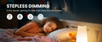 Usb Rechageable Dimmable Touch Lamp Bedroom Portable Table Bedside lamp