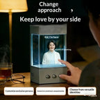 XIAOZHI AI Holographic Projection Companion Device 3D Stereo Bionic Interactive Smart Robot Voice Control Emotional Chat Gift
