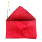 Santa Letter Felt Gift Envelopes – 10 Pack