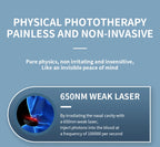 Smart Nasal Phototherapy Device Red Light & Infrared Therapy for Relief of Nasal Congestion Sneezing And Runny Nose - Nasal Care