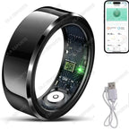 2026 Smart Ring Blood Pressure Heart Rate Sleep Monitoring