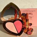 Makeup sets CT Lipstick Light Pink Medium Pink Plumps Gloss Lip Tint Heart-shaped Two-tone Blush Lip Liner Eyeshadow Palette