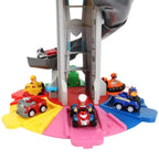 hot Paw Patrol Toy Set Cartoon Anime Figures Patrol Canine Chase Skye Rebound Bicycle Home Decoration  Christmas Birthday Gifts