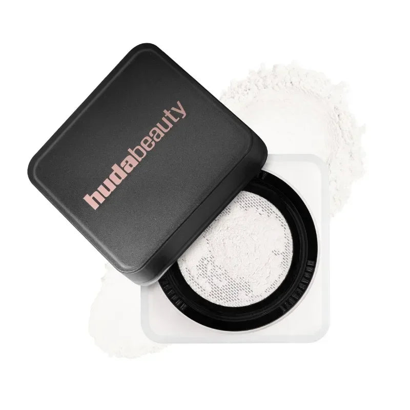 New Color Blocking Huda Easy Bake Fragrance Free Loose Baking and Setting Powder Beauty Oil Control Matte Makeup Setting Spray