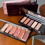 Makeup sets CT Lipstick Light Pink Medium Pink Plumps Gloss Lip Tint Heart-shaped Two-tone Blush Lip Liner Eyeshadow Palette