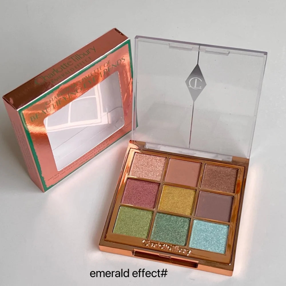 CT Easy-to-use 4-shade 9-shade Eyeshadow Palette Charlotte Tilbury Lip Balm Pillow Talk Big Lip Plumpgasm Lip Blush Makeup Gift