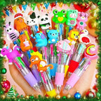 Four-Colour Cartoon Pens for Kids – 5–30 Pack