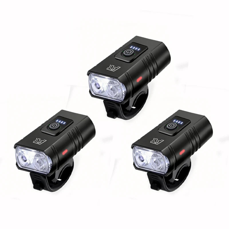 USB-C Rechargeable LED Bicycle Front Light