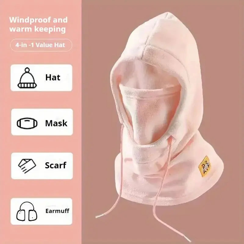 3-in-1 Winter Hat, Mask & Neck Warmer
