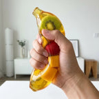 Fruit Banana Jelly Squishy Toy Stress Ball Fidget Toys Big Slushy Banana Squishy Toys Squeeze Ball ASMR Anti Stress Relief Toys