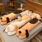 Giant Soft Dog Plush Toys Long Pillow High Quality Stuffed Animal Baby Appease Doll Home Decor Sofa Cushion Children Girl Gift