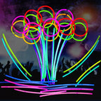 50/100Pcs Fluorescence Sticks Party Multicolor Glowing Stick Bright and  Bendy