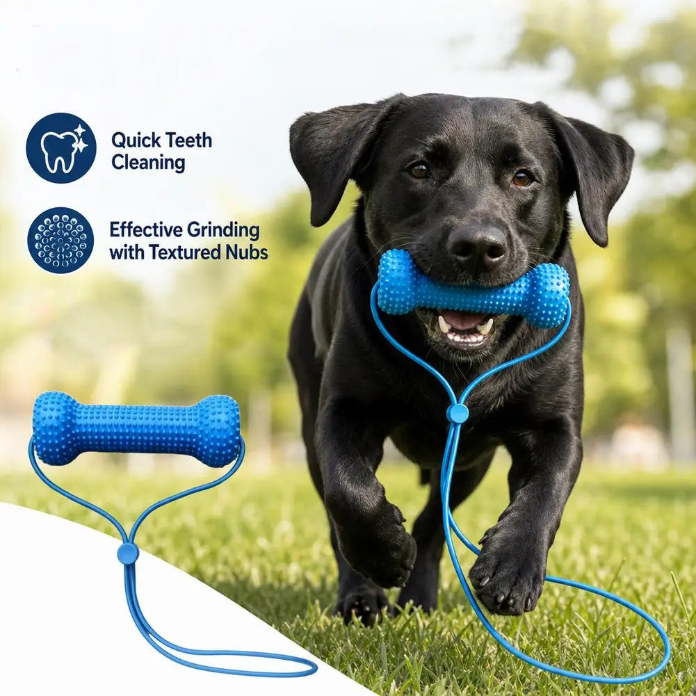 Pet Chew Stick Toy for Large Small Dogs, Soft Rubber Dog Toothbrushes, Interactive Toys, For Teeth Cleaning Stick
