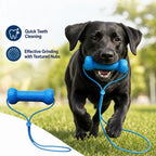 Rubber Dog Chew & Tooth-Cleaning Stick