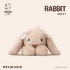 35cm New Simulated Shy Rabbit Doll Stuffed Plush Toy Cartoon Anime Cute Pillow Children's Birthday Gift Fun Doll