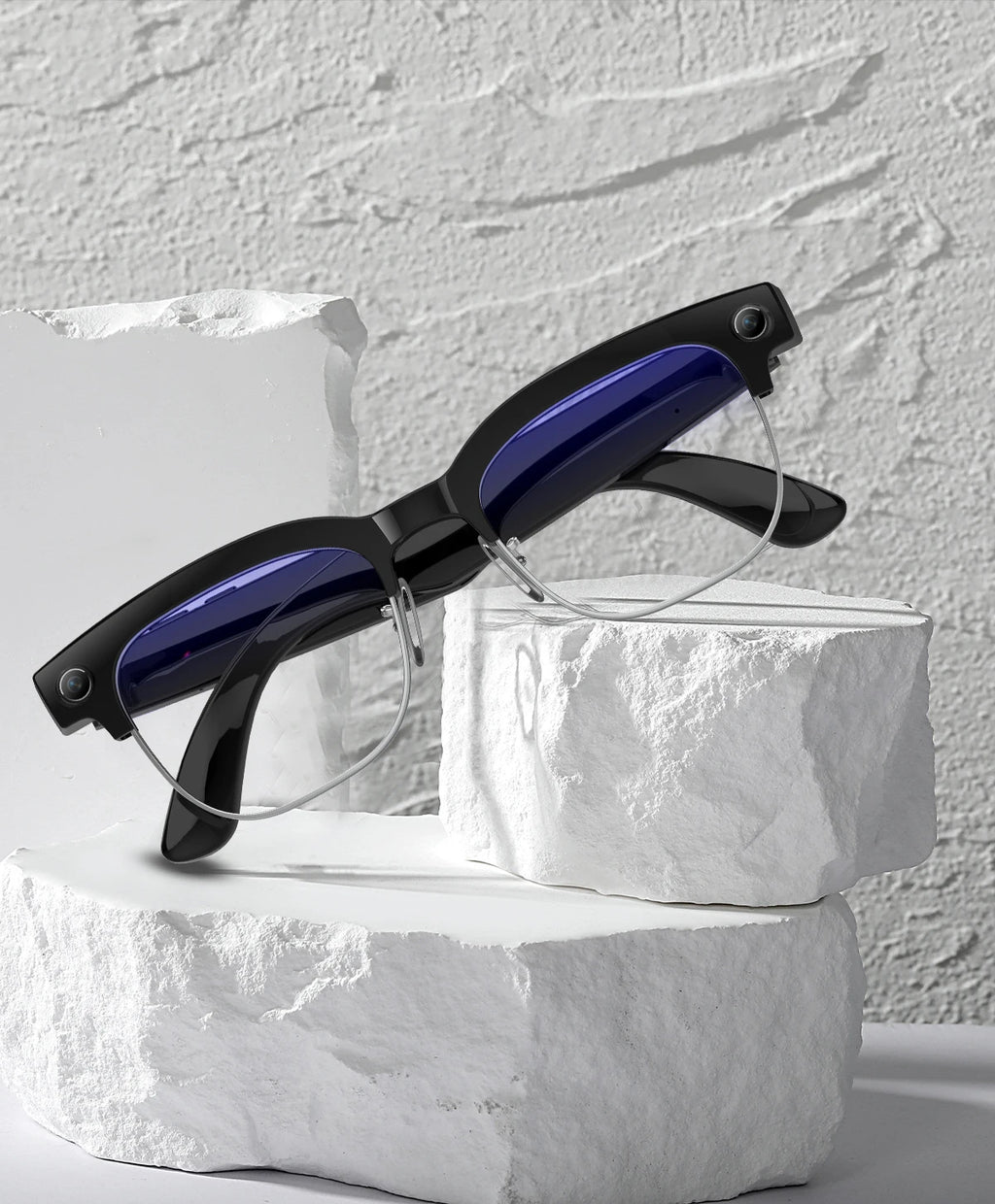 2026New 800W Pixel Camera Smart Glasses Men Video Recording AI Photo Recognition Bluetooth Call Voice Translation Sunglasses Man
