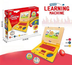 Mini Notebook Musical Toy Laptop Portable Integrated Toddler Puzzle Learning Machine Fake Computer Enlightening Birthday Gifts