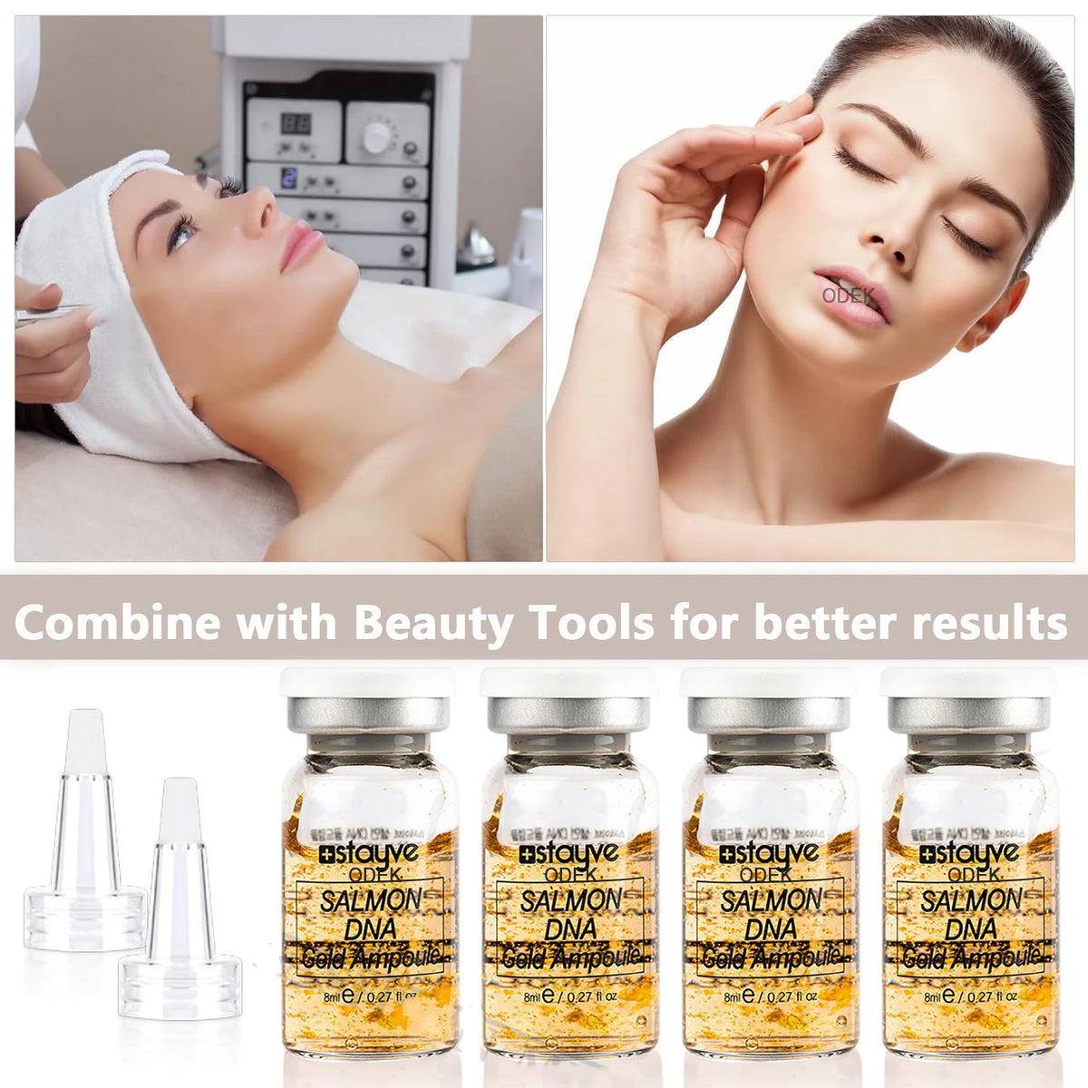 Salmon DNA Gold Ampoule & BB Glow Kit — 8ml