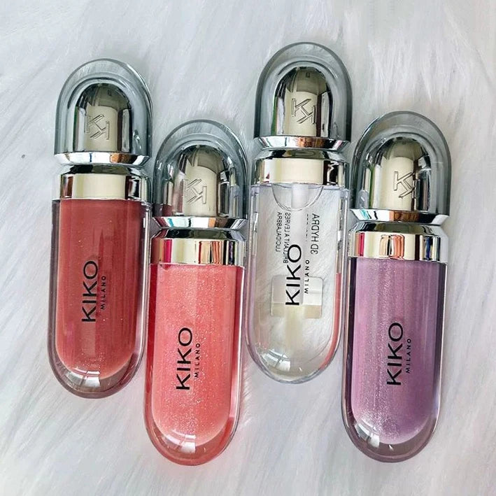 Kiko 3D Mirror Lip Glaze – Waterproof & Long-Lasting
