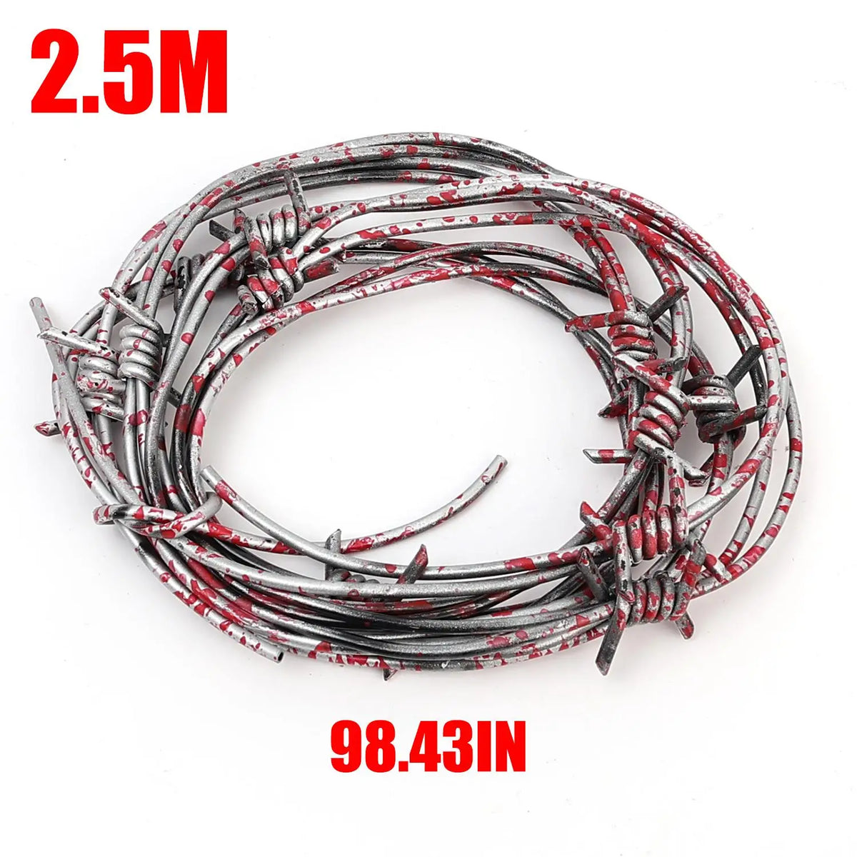 Barbed Wire Halloween Prop for Fence Decoration