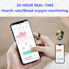 2026 Smart Ring Blood Pressure Heart Rate Sleep Monitoring