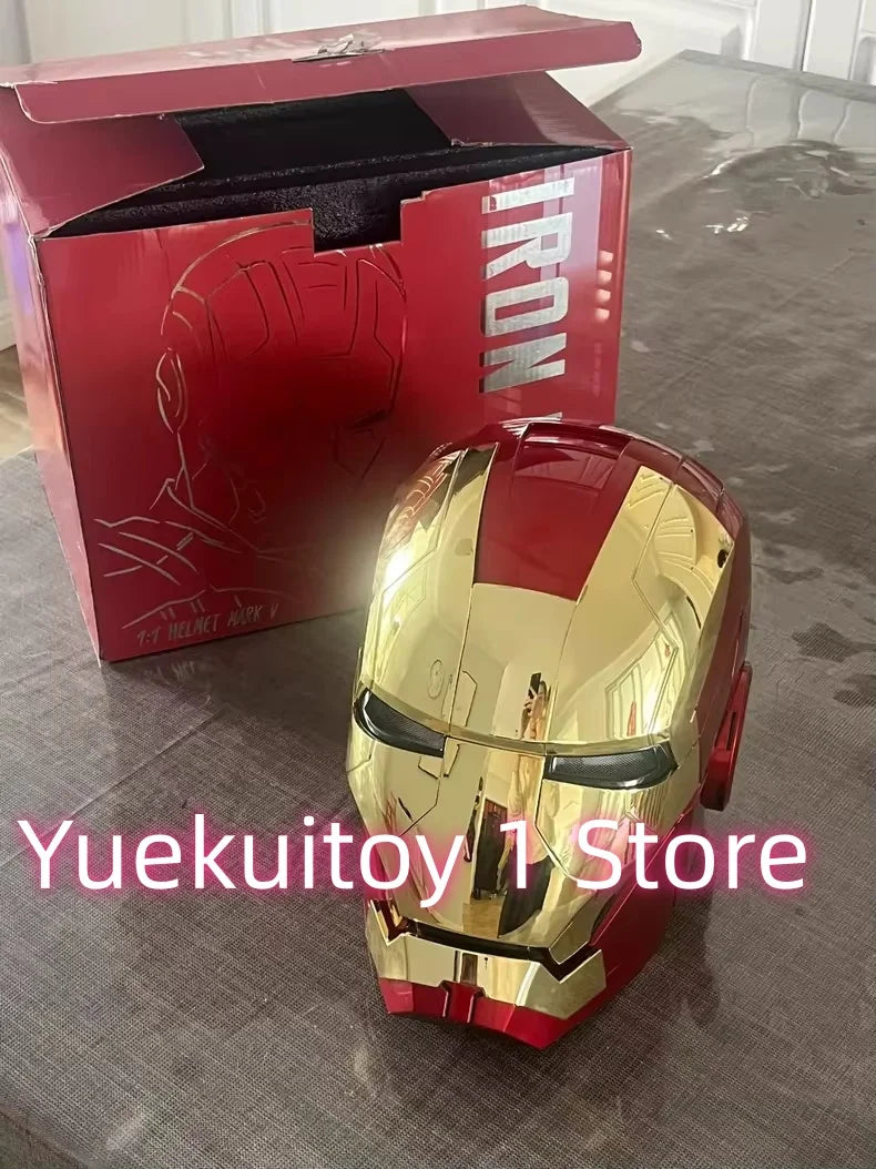 Wearable Iron Man Mk5 Helmet Toy with Arm Cannon Role Play  Green Goblin Designs