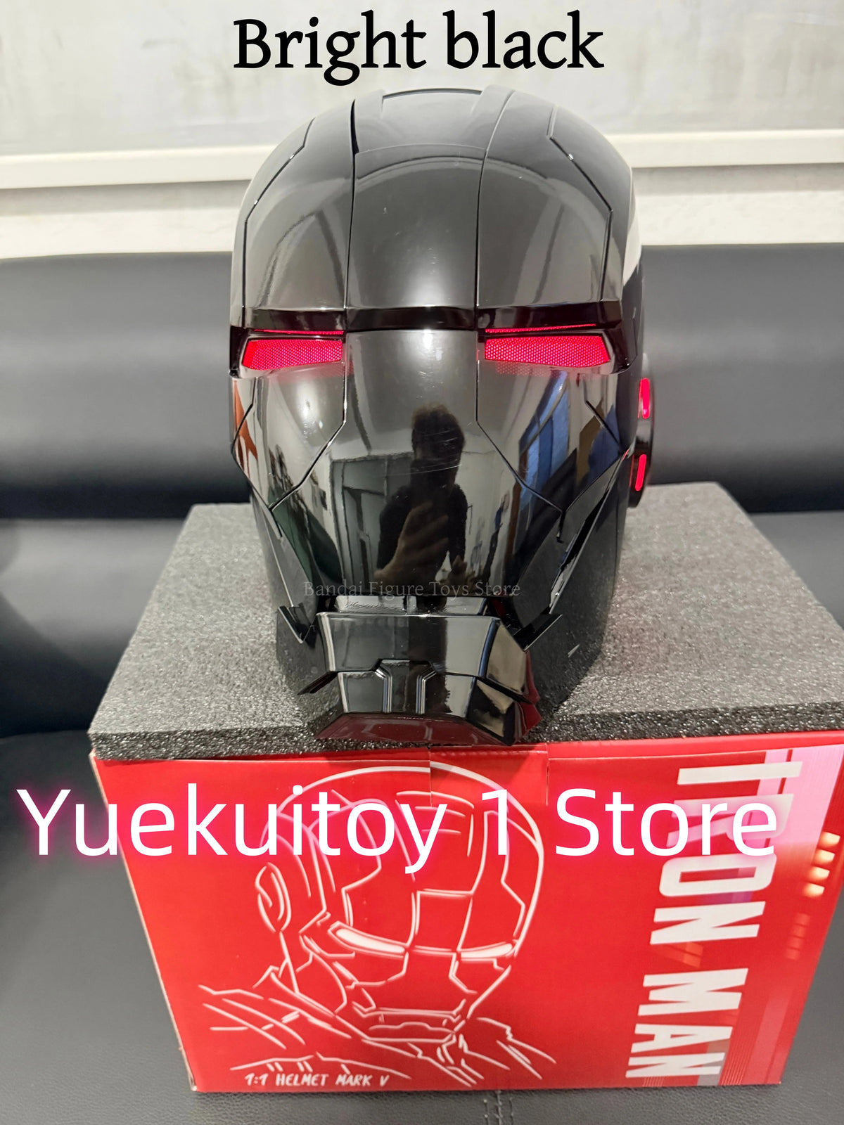 Wearable Iron Man Mk5 Helmet Toy with Arm Cannon Role Play  Green Goblin Designs