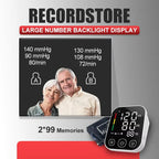 Rechargeable Upper Arm Blood Pressure Monitor