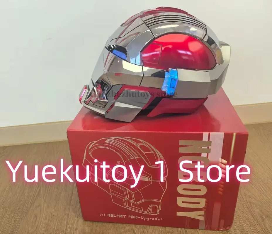 Wearable Iron Man Mk5 Helmet Toy with Arm Cannon Role Play  Green Goblin Designs