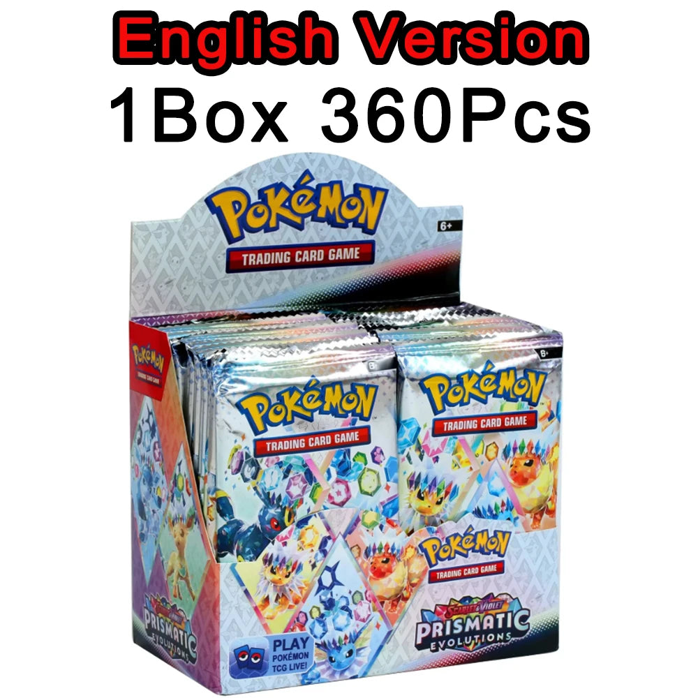 Pokémon English Trading Card Booster Box — 360 Cards